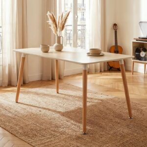wohnli-moebel-suche-800001489734-1 ESSTISCH SHANNON cremeweiß Holzwerkstoff, Holz IDIMEX Möbel > Tische > Esstische Weiß