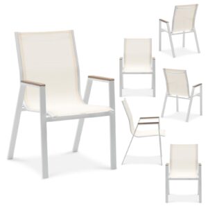 Wohnli Möbelsuche - GARTENSTÜHLE MONDELLO 6er-Set beige