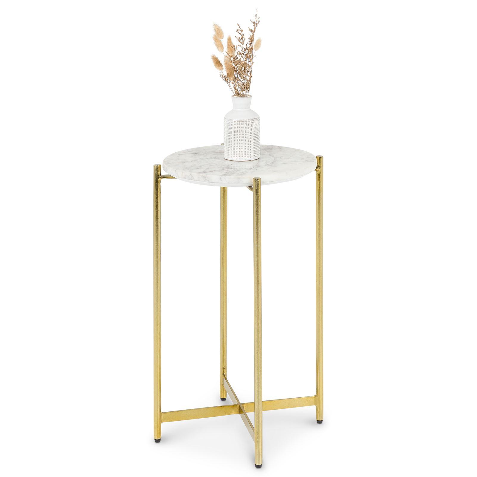wohnli-moebel-suche-800001489773 Wohnli Möbelsuche - BEISTELLTISCH CRATO bronze/weiß