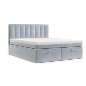 wohnli-moebel-suche-800001494039 Wohnli Möbelsuche - BOXBETT Lume 180/200 cm Hellgrau im Paros Stoff