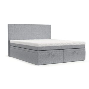 wohnli-moebel-suche-800001494061 Wohnli Möbelsuche - BOXBETT Zalla 160/200 cm Grau im Riva Stoff