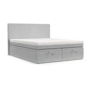 wohnli-moebel-suche-800001494071 Wohnli Möbelsuche - BOXBETT Zalla 160/200 cm Hellgrau im Riva Stoff