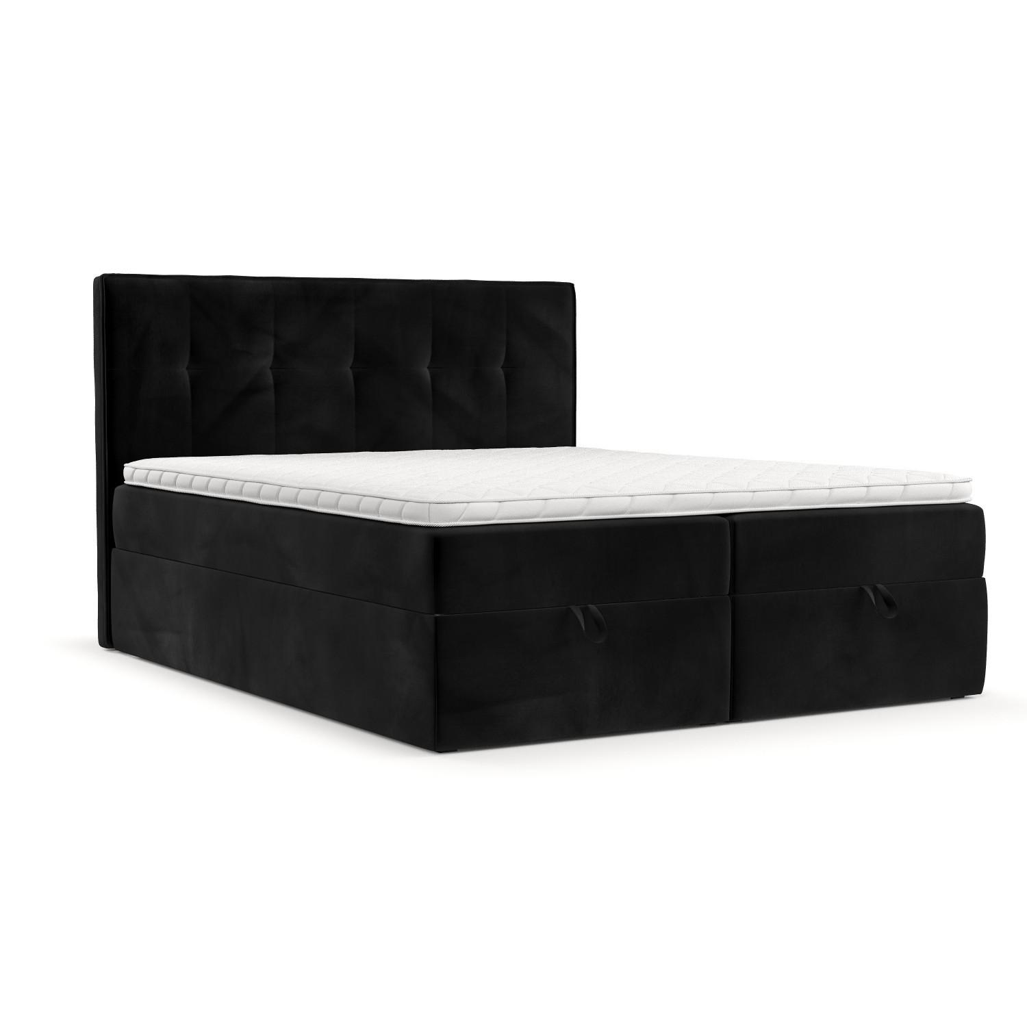 wohnli-moebel-suche-800001494114 Wohnli Möbelsuche - BOXBETT Tivra 140/200 cm Schwarz im Kronos Stoff