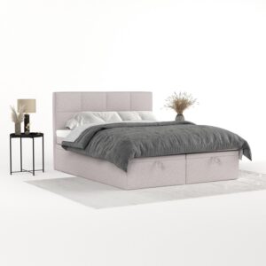 wohnli-moebel-suche-800001494143-1 BOXBETT Tessa 180/200 cm Beige im Riva Stoff Textil AltaBeds Möbel > Betten > Boxspringbetten Beige