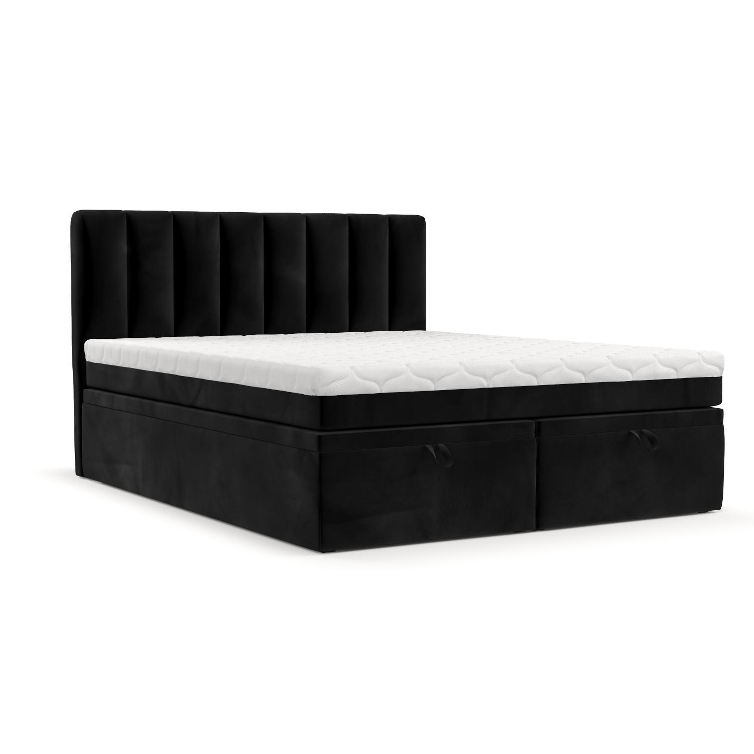 wohnli-moebel-suche-800001494159 Wohnli Möbelsuche - BOXBETT Lume 160/200 cm Schwarz im Kronos Stoff