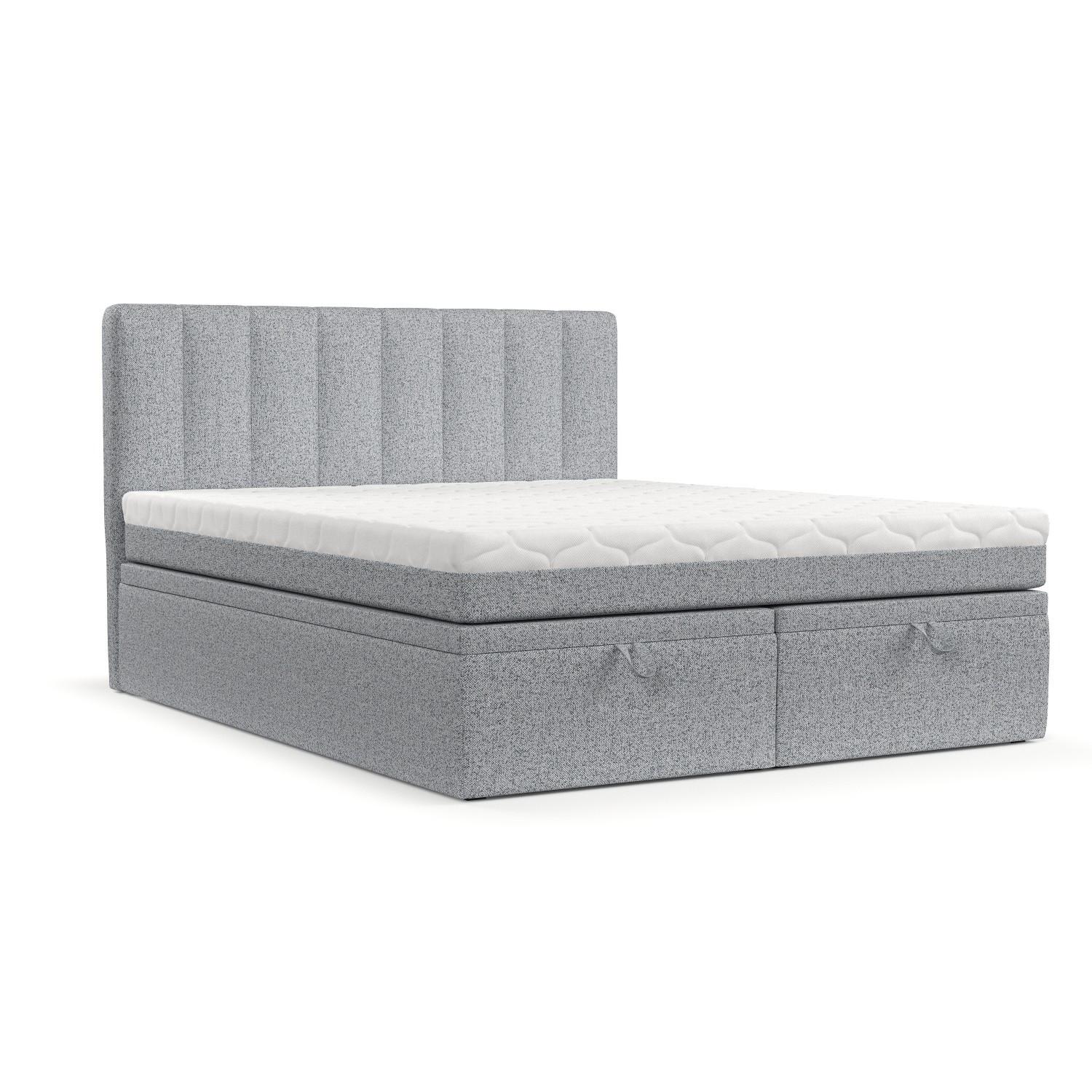 wohnli-moebel-suche-800001494264 Wohnli Möbelsuche - BOXBETT Lume 200/200 cm Grau im Riva Stoff