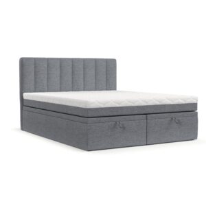 wohnli-moebel-suche-800001494339 Wohnli Möbelsuche - BOXBETT Lume 160/200 cm Grau im Neve Stoff