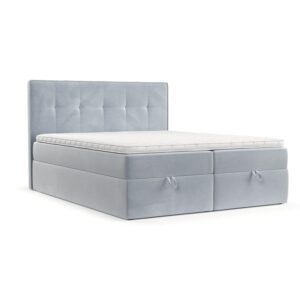 wohnli-moebel-suche-800001494398 Wohnli Möbelsuche - BOXBETT Tivra 140/200 cm Hellgrau im Paros Stoff