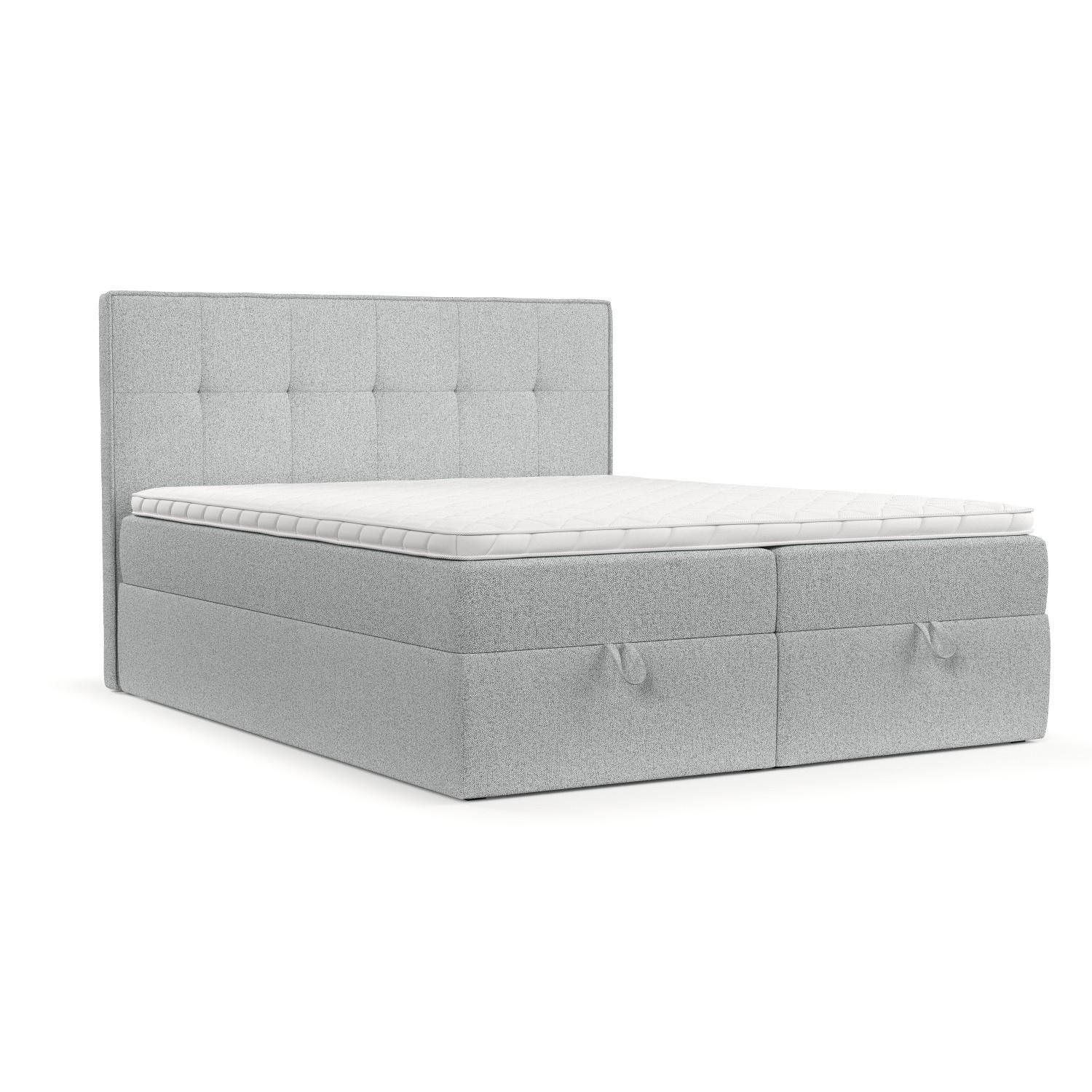 wohnli-moebel-suche-800001494410 Wohnli Möbelsuche - BOXBETT Tivra 180/200 cm Hellgrau im Riva Stoff