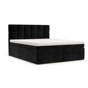 wohnli-moebel-suche-800001494564 Wohnli Möbelsuche - BOXBETT Elano 160/200 cm Schwarz im Kronos Stoff