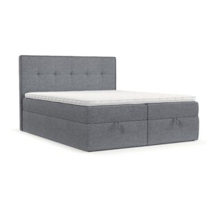 wohnli-moebel-suche-800001494571 Wohnli Möbelsuche - BOXBETT Tivra 140/200 cm Grau im Neve Stoff