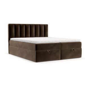 wohnli-moebel-suche-800001494608 Wohnli Möbelsuche - BOXBETT Lusso 160/200 cm Braun im Kronos Stoff