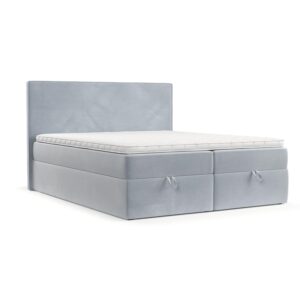 wohnli-moebel-suche-800001494634 Wohnli Möbelsuche - BOXBETT Velma 200/200 cm Hellgrau im Paros Stoff