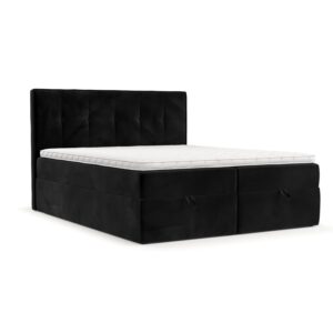 wohnli-moebel-suche-800001494643 Wohnli Möbelsuche - BOXBETT Tivra 200/200 cm Schwarz im Kronos Stoff
