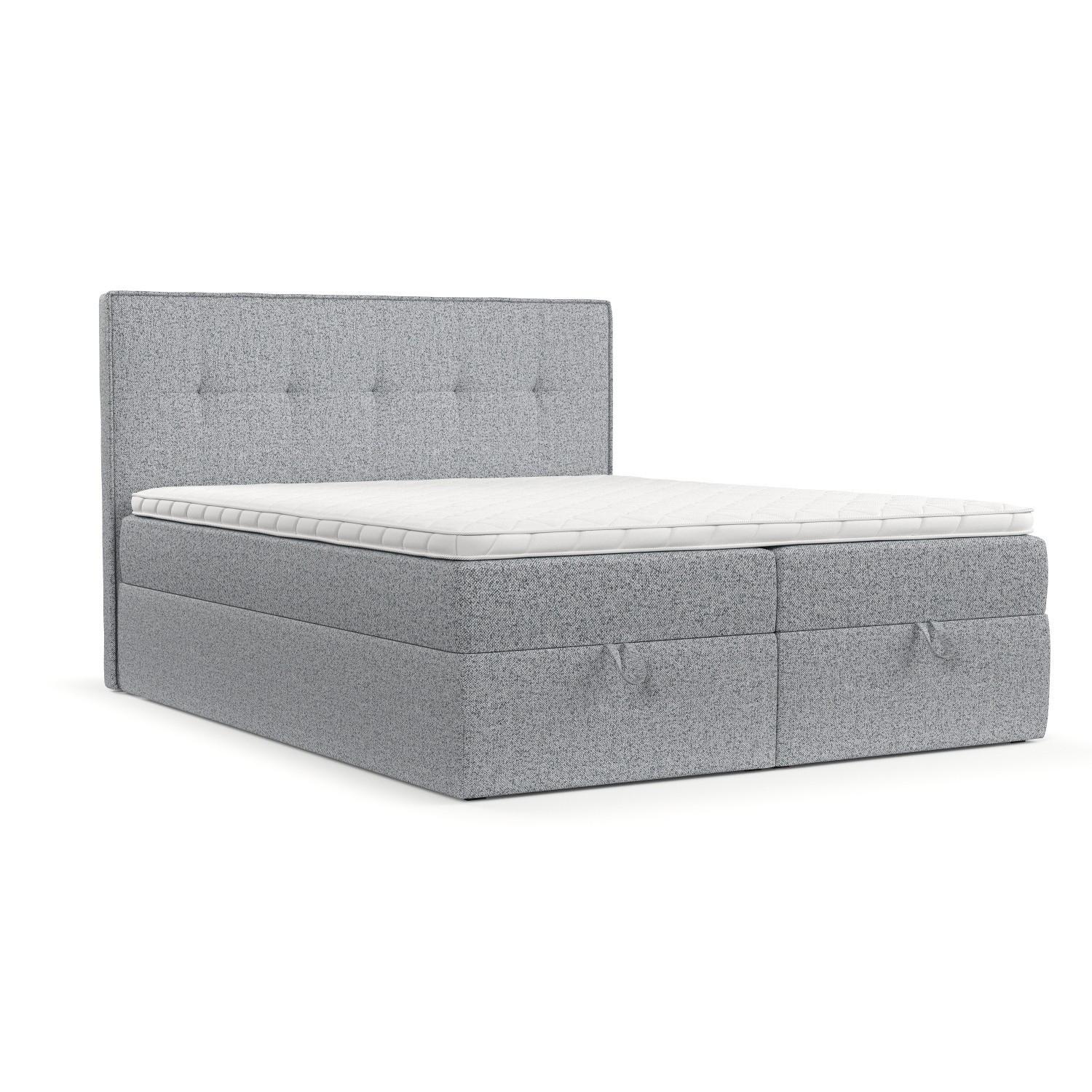 wohnli-moebel-suche-800001494679 Wohnli Möbelsuche - BOXBETT Tivra 140/200 cm Grau im Riva Stoff