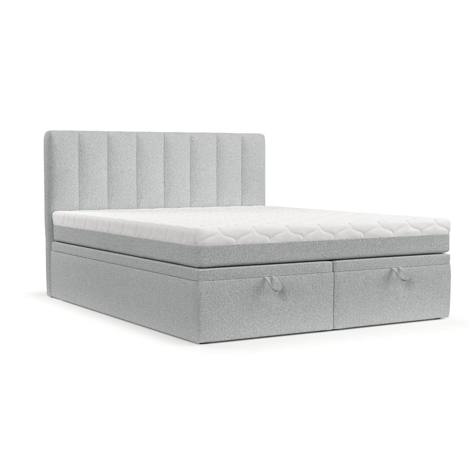 wohnli-moebel-suche-800001494828 Wohnli Möbelsuche - BOXBETT Lume 180/200 cm Hellgrau im Riva Stoff