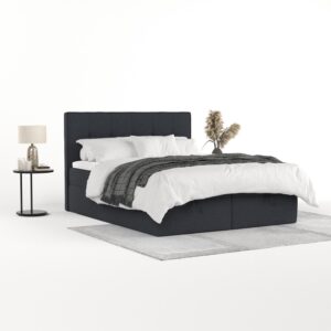 wohnli-moebel-suche-800001494833-1 BOXBETT Tivra 180/200 cm Anthrazit im Riva Stoff Textil AltaBeds Möbel > Betten > Boxspringbetten Anthrazit