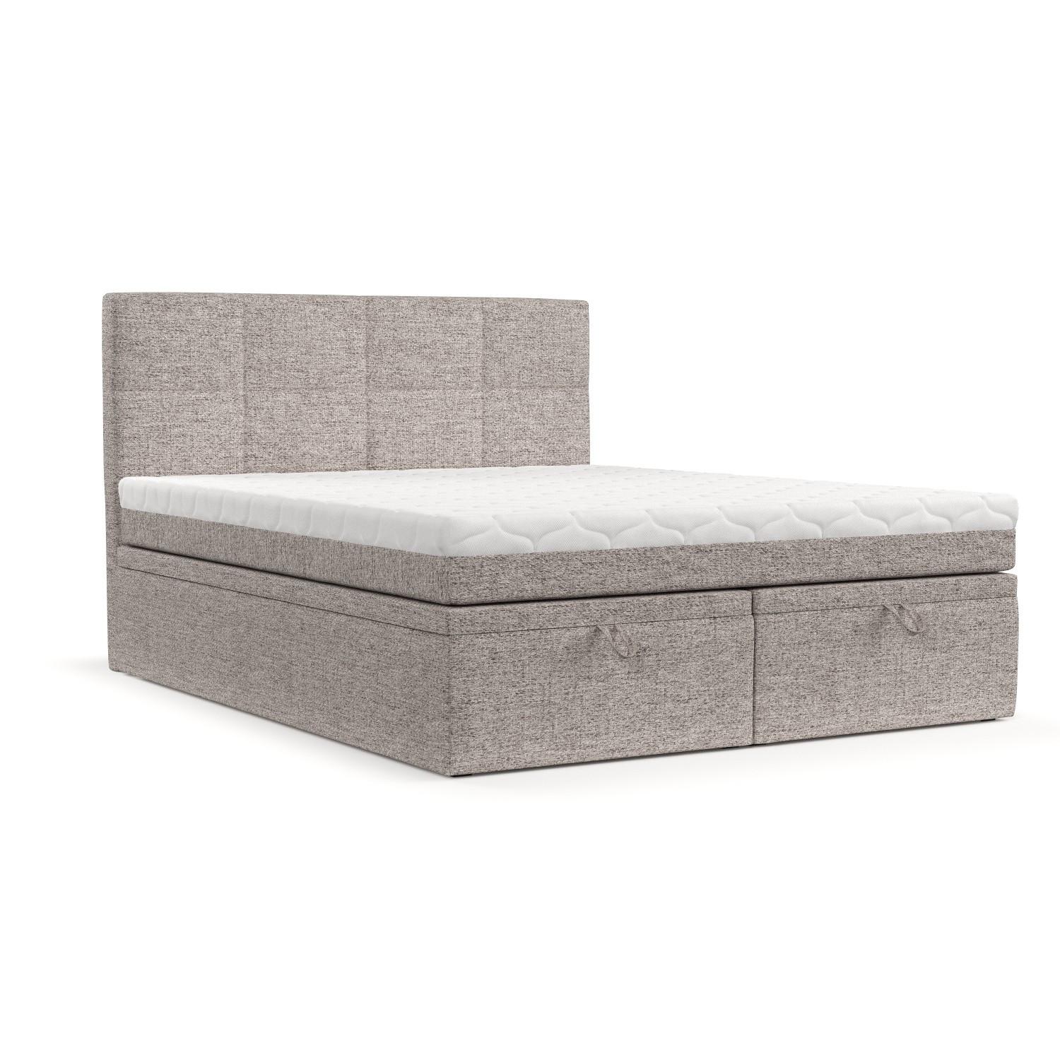 wohnli-moebel-suche-800001494854 Wohnli Möbelsuche - BOXBETT Tessa 200/200 cm Beige im Neve Stoff