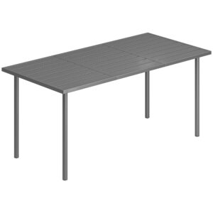 wohnli-moebel-suche-800001495728 Wohnli Möbelsuche - GARTENTISCH Metall Stahl Dunkelgrau