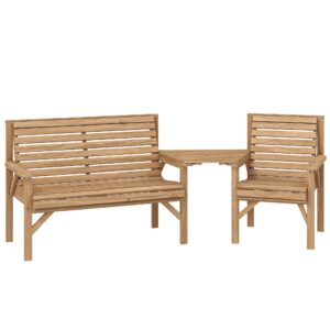 wohnli-moebel-suche-800001495737 Wohnli Möbelsuche - GARTENSTÜHLE 3er Set Tannenholz Naturholz