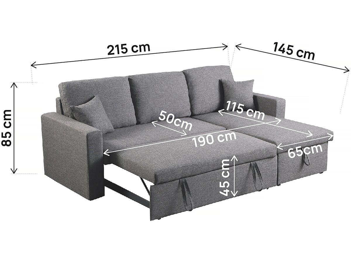 ECKSOFA alain ii Hellgrau Textil Habitat Garten Möbel > Sofas & Couches > Wohnlandschaften > Ecksofas Grau