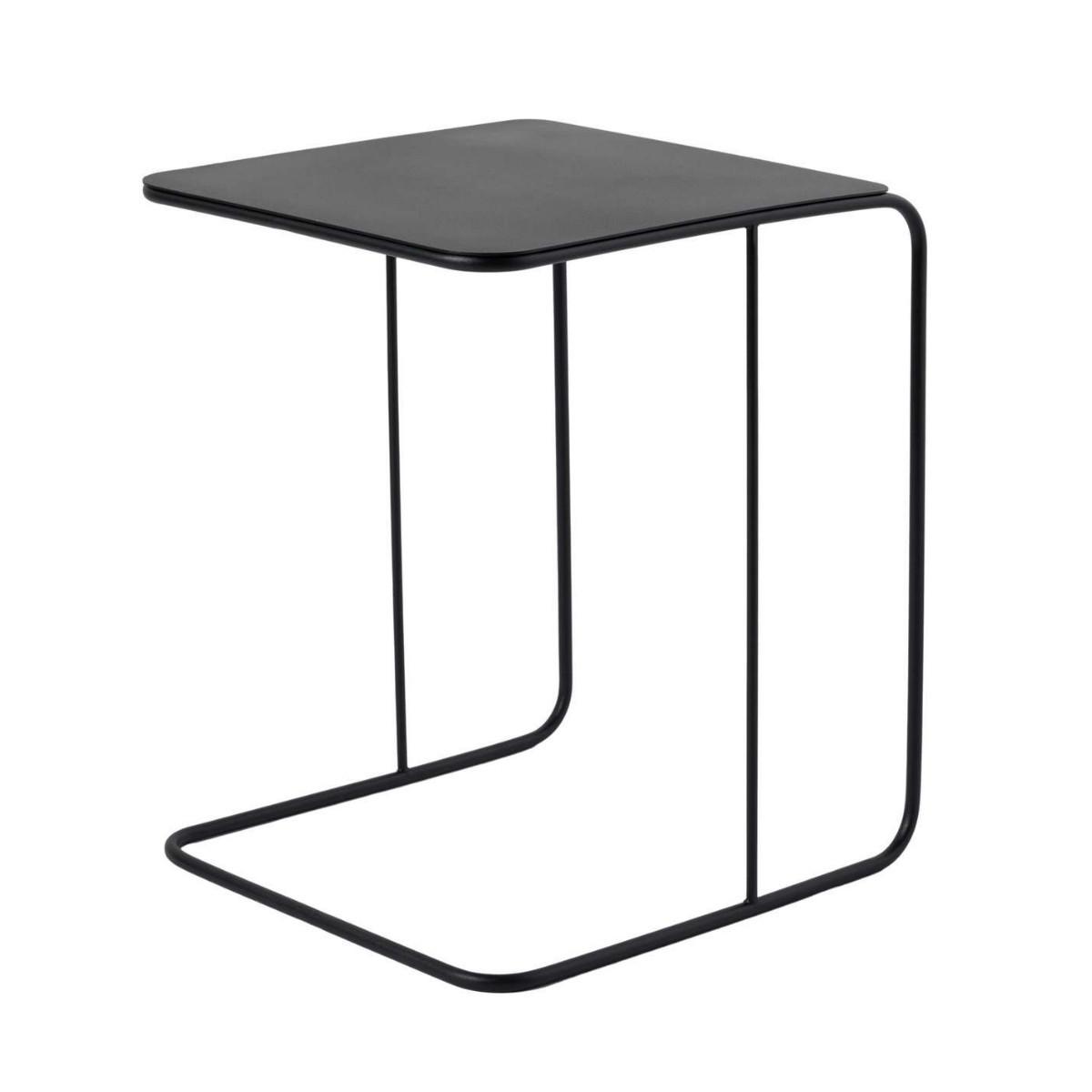 Wohnli Möbelsuche - BEISTELLTISCH mit metallplatte 57/47/46 cm