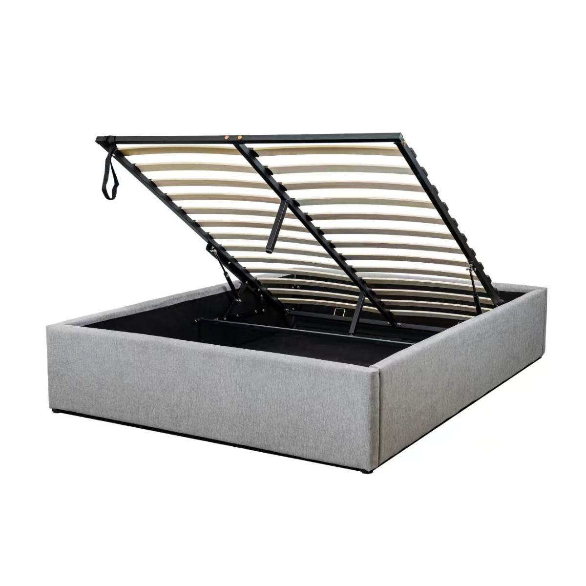 wohnli-moebel-suche-800001514448 Wohnli Möbelsuche - BETTKASTEN 140x190 cm mit grauem stoff - alba