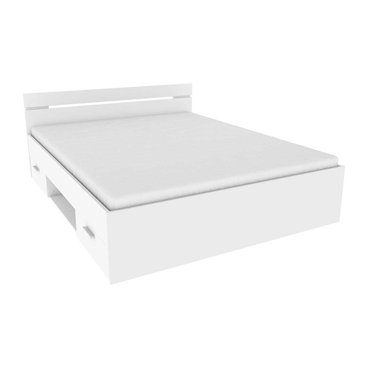 Wohnli Möbelsuche - BETT 160x200 cm 2 schubladen und 1 fach - michigan 164