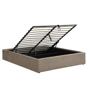 wohnli-moebel-suche-800001514461 Wohnli Möbelsuche - BETT mit Bettkasten 160 x 200 cm aus meliertem Stoff 170/36