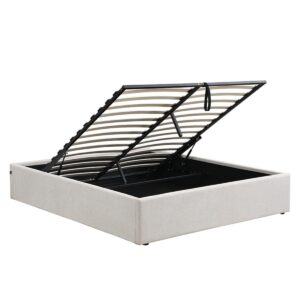 wohnli-moebel-suche-800001514475 Wohnli Möbelsuche - BETT mit Bettkasten 140 x 190 cm aus meliertem Stoff 150/36