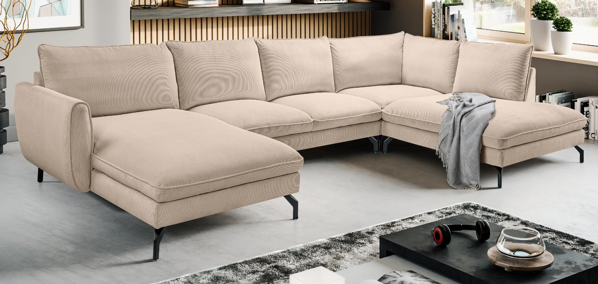 Wohnlandschaft U-Form