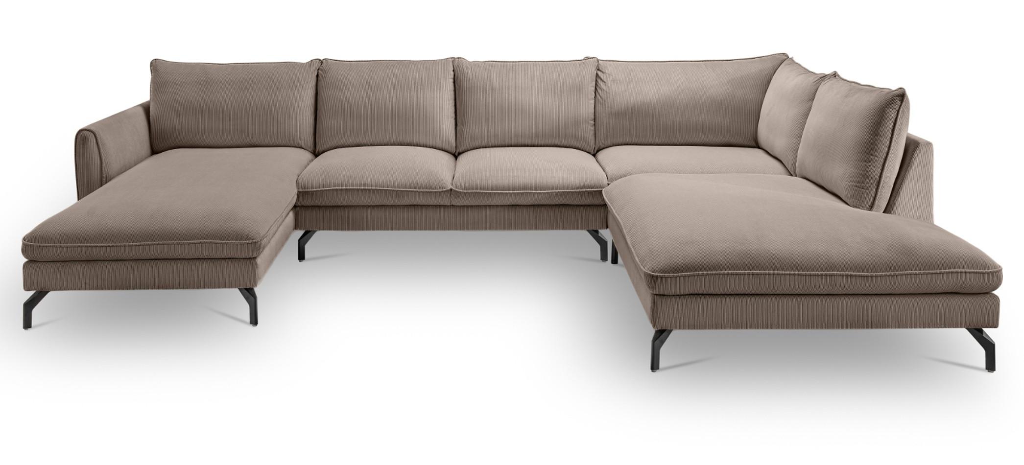wohnli-moebel-suche-800001516037 Wohnli Möbelsuche - SOFA braun Cord-Stoff 202 x 361 cm