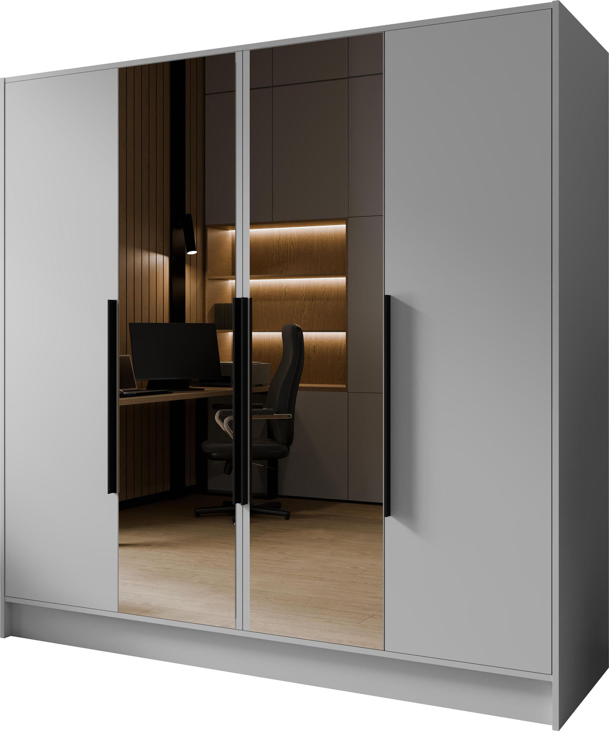 wohnli-moebel-suche-800001517211 Wohnli Möbelsuche - KLEIDERSCHRANK Mono Lux mit Speigel