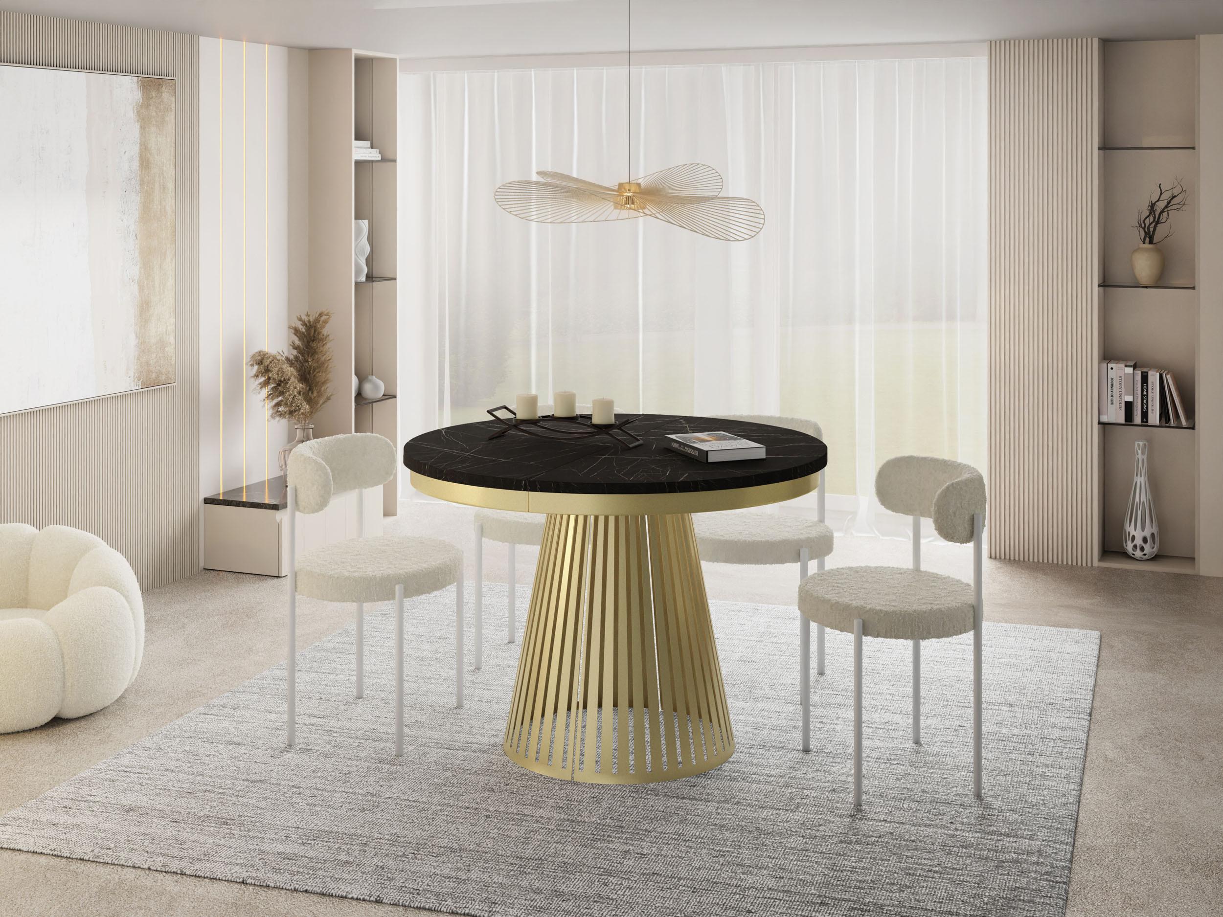 wohnli-moebel-suche-800001517272-1 Marmor Schwarz 120-200/120/76 cm