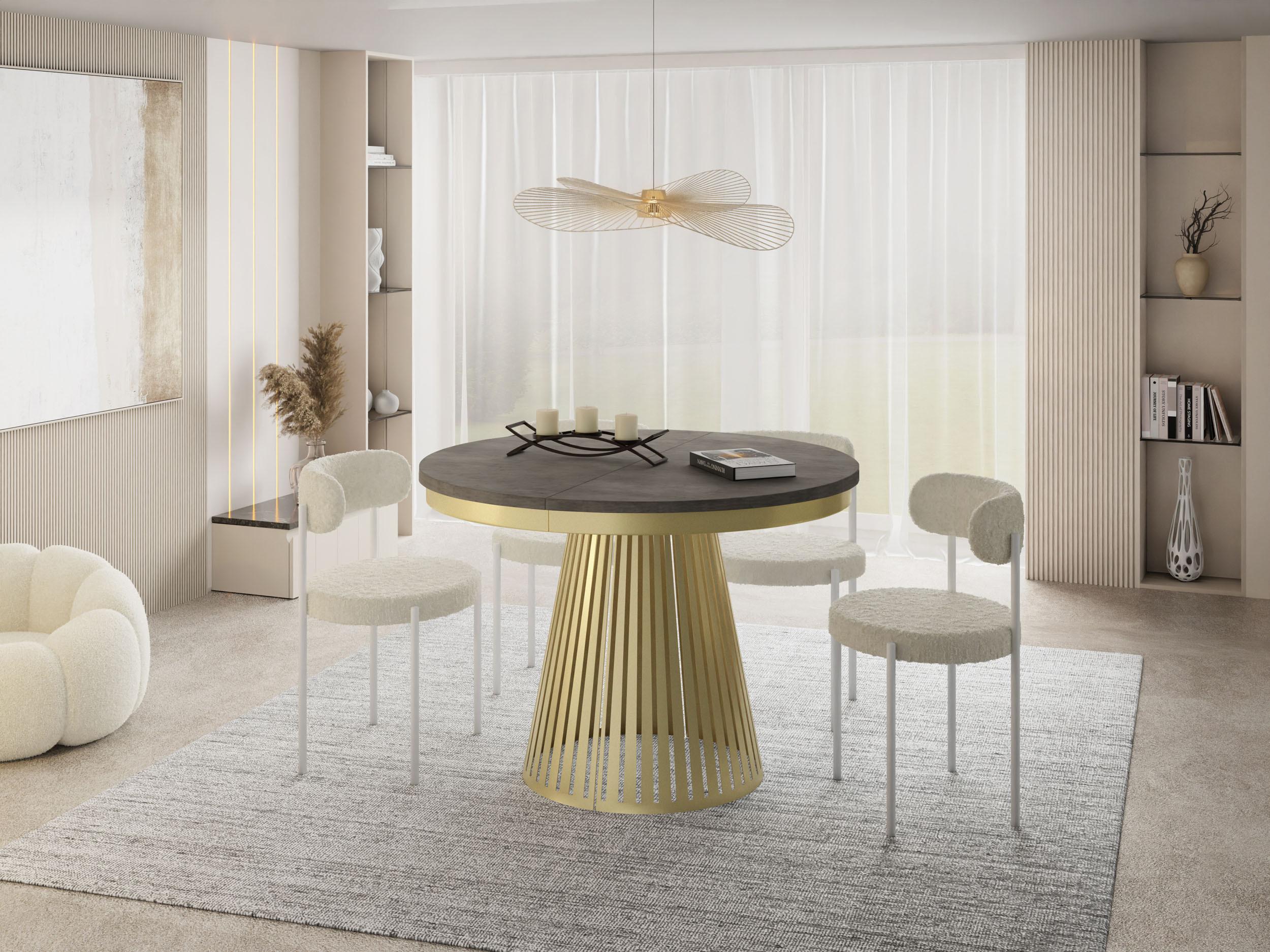 wohnli-moebel-suche-800001517448-1 Beton-Optik Dunkelgrau 120-200/120/76 cm
