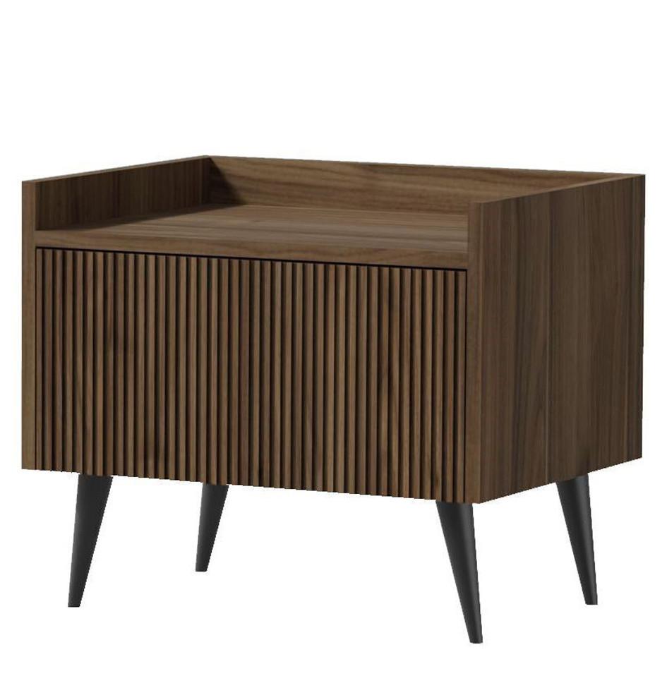 wohnli-moebel-suche-800001517796 Wohnli Möbelsuche - NACHTTISCH Arysa in Braun Walnuss Holzoptik 52/45/41 cm