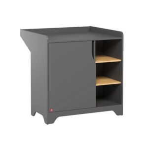 Wohnli Möbelsuche - KINDERKOMMODE Grau und Holz