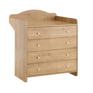KINDERKOMMODE Megeve Holz Holzwerkstoff Petits-meubles Möbel > Kommoden & Schubladenschränke > Wickelkommoden Braun