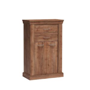 wohnli-moebel-suche-800001521509 Wohnli Möbelsuche - KOMMODE DESIO 82/127/42cm mit 2 Schubladen 2 Türen Braun