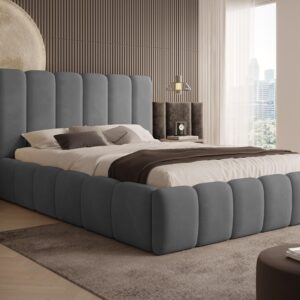 wohnli-moebel-suche-800001525068 Wohnli Möbelsuche - POLSTERBETT Vilo 140x200 mit Bettkasten und Stabilem Metallgestell