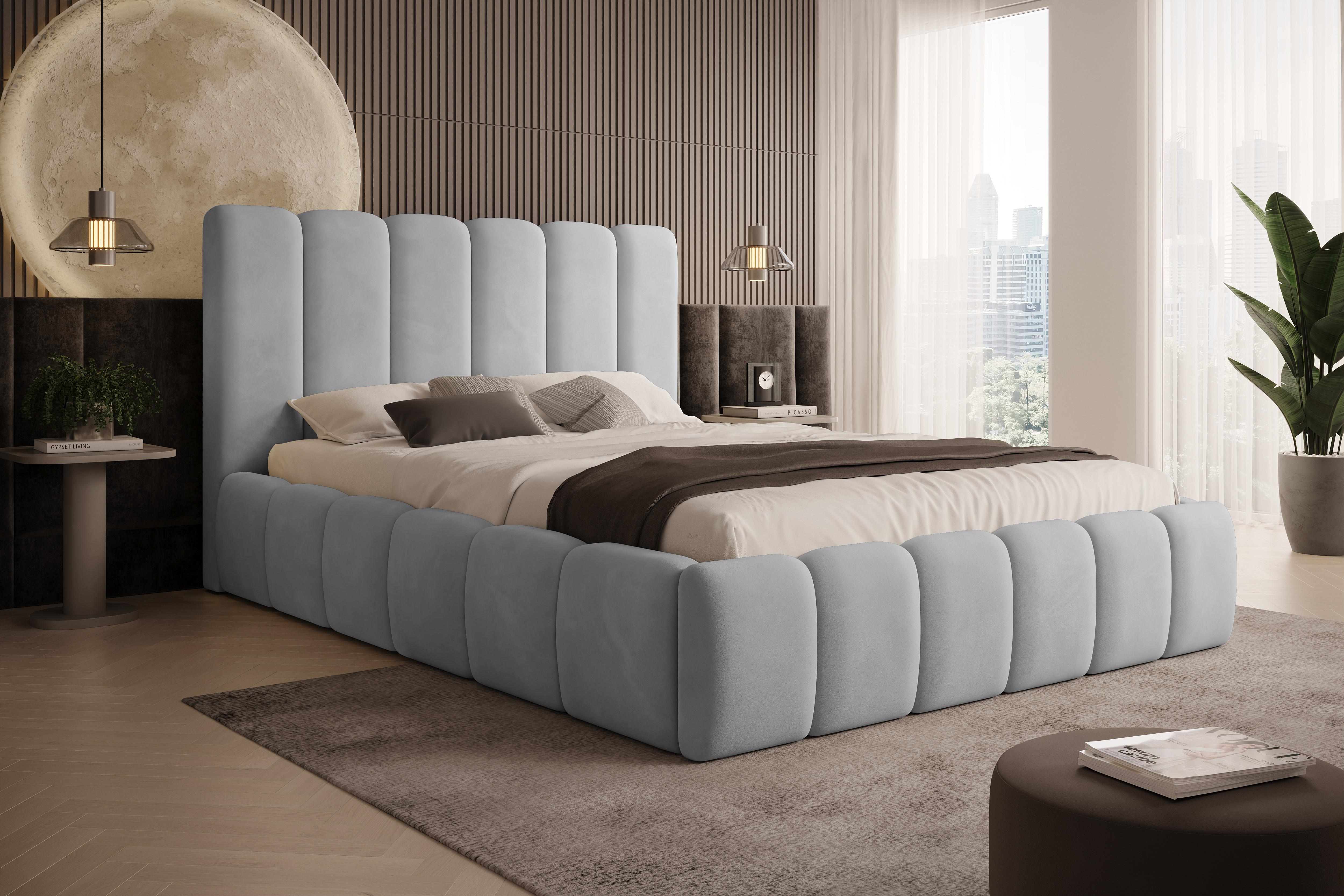 wohnli-moebel-suche-800001525108 Wohnli Möbelsuche - POLSTERBETT Vilo 200x200 mit Bettkasten und Stabilem Metallgestell