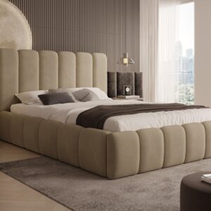 wohnli-moebel-suche-800001525153 Wohnli Möbelsuche - POLSTERBETT Vilo 140x200 mit Bettkasten und Stabilem Metallgestell