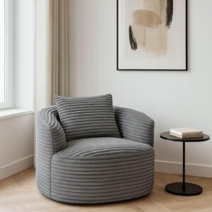wohnli-moebel-suche-800001527515-1 SESSEL Grau Textil MCW Möbel > Sessel > Polstersessel Grau
