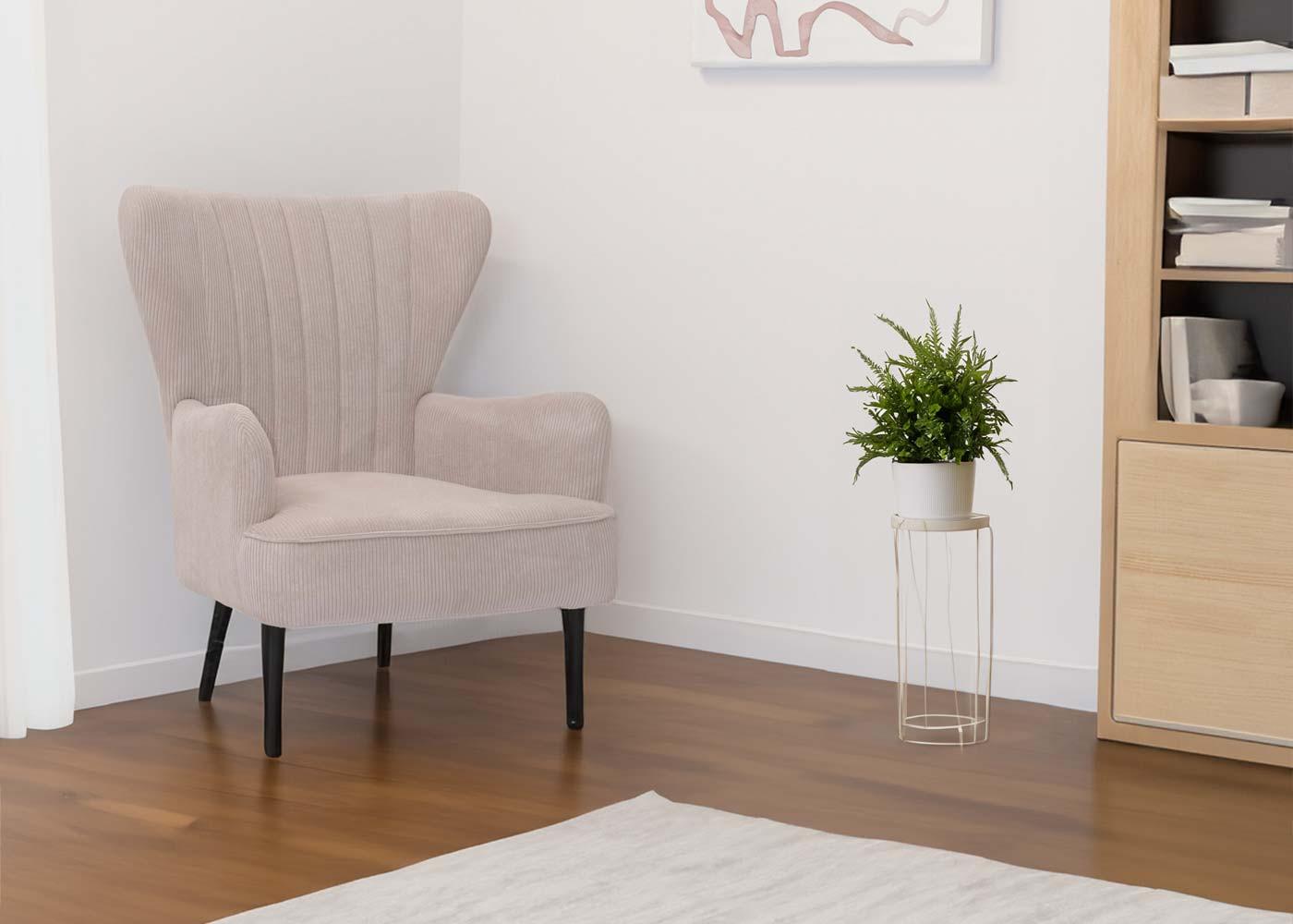 wohnli-moebel-suche-800001527543-1 LOUNGE-SESSEL Beige Textil MCW Möbel > Sessel > Polstersessel Beige