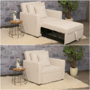 wohnli-moebel-suche-800001527546-1 SCHLAFSESSEL Cremeweiß Textil MCW Möbel > Sessel > Polstersessel Weiß
