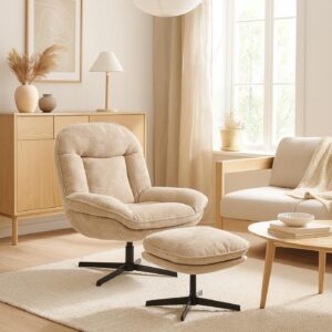 wohnli-moebel-suche-800001527549-1 RELAXSESSEL Cremeweiß Textil MCW Möbel > Sessel > Polstersessel Weiß