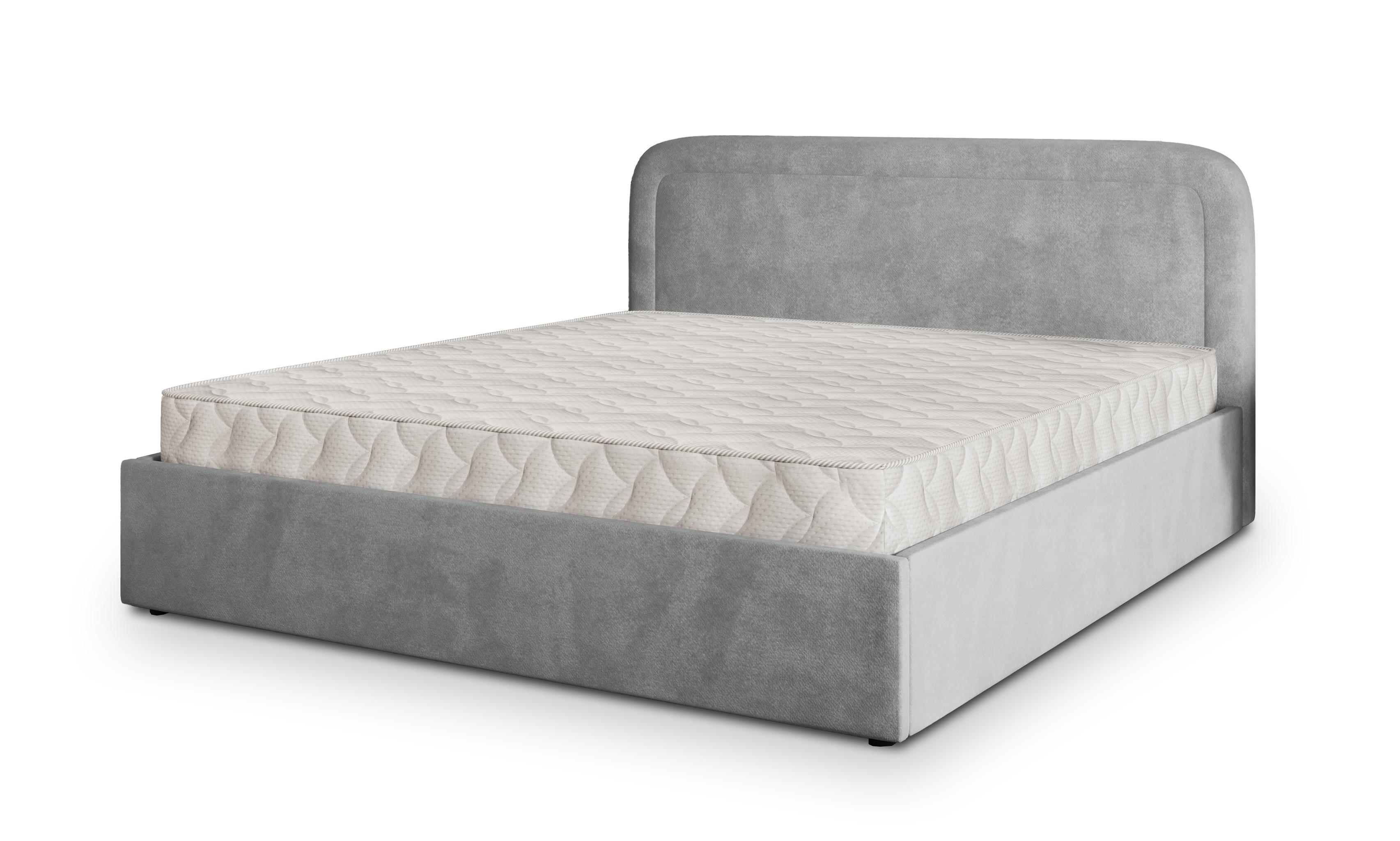 wohnli-moebel-suche-800001533042 Wohnli Möbelsuche - POLSTERBETT BENIRA K 120x200 cm mit Bettkästen - Hellgrau