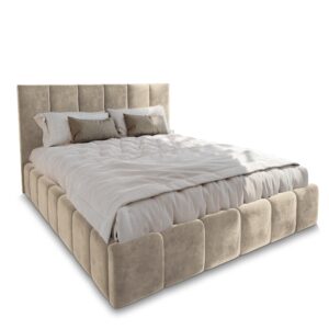 Wohnli Möbelsuche - POLSTERBETT TARANTO 120x200 cm mit Bettkästen - Creme