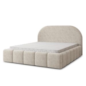 wohnli-moebel-suche-800001533078 Wohnli Möbelsuche - POLSTERBETT FLUSSO 200x200 cm mit Bettkästen - Creme