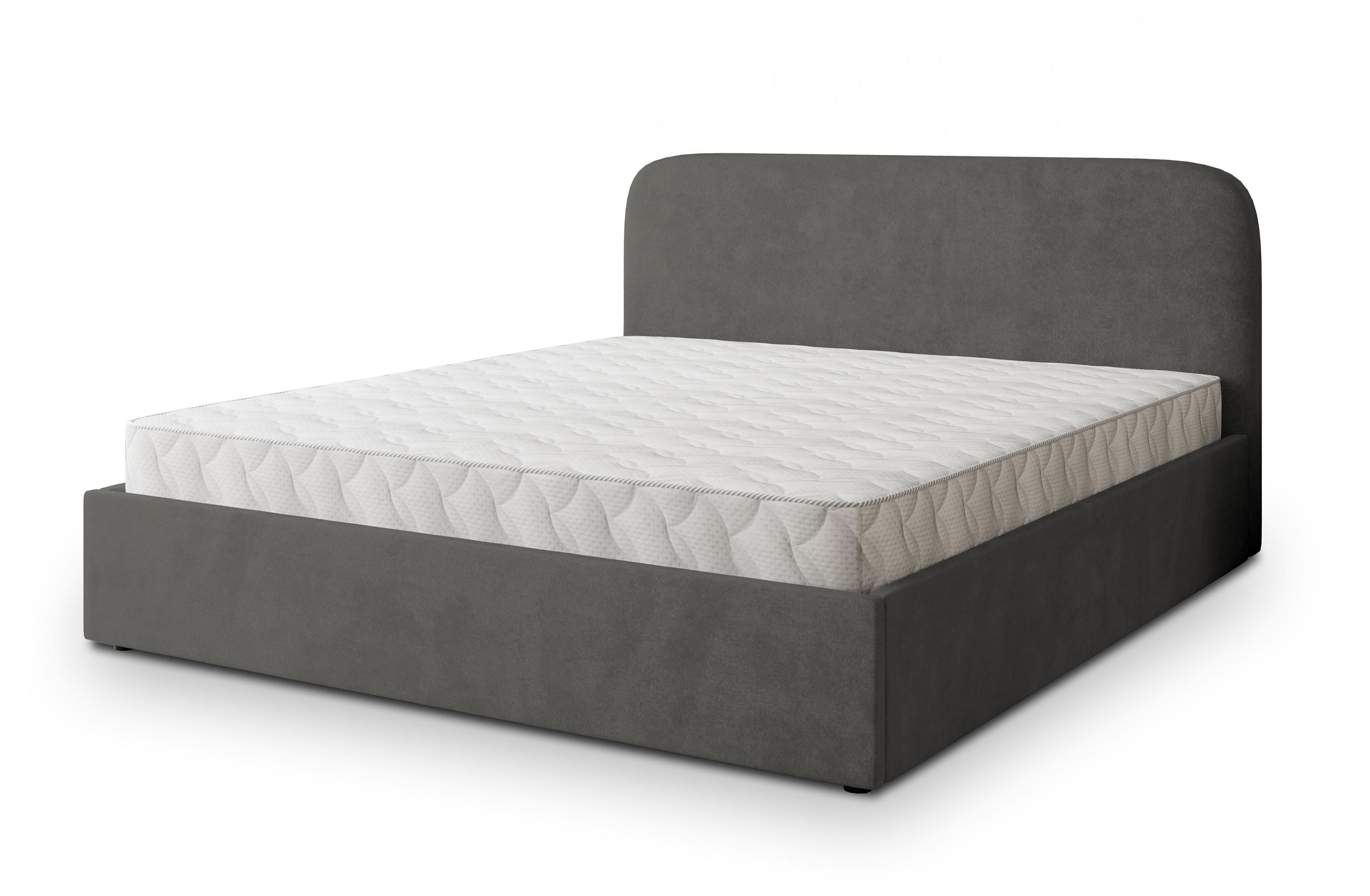 wohnli-moebel-suche-800001533151 Wohnli Möbelsuche - POLSTERBETT RENIVE K 120x200 cm mit Bettkästen - Grau